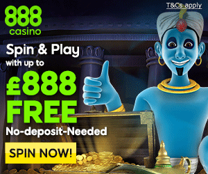 888 Casino no deposit bonus