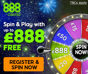 888 Casino no deposit bonus