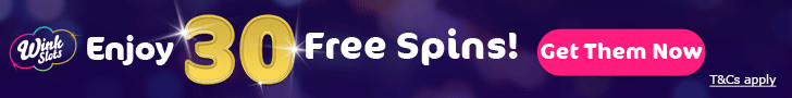 Wink Slots free spins no deposit bonus banner