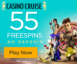 Casino Cruise 55 free spins no deposit