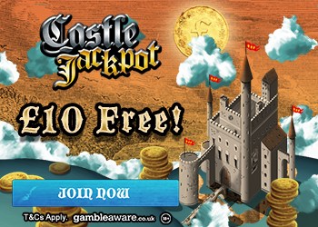 Castle Jackpot £10 no deposit bonus