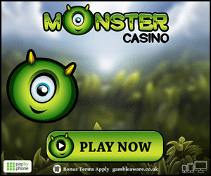 Monster Casino no deposit bonus