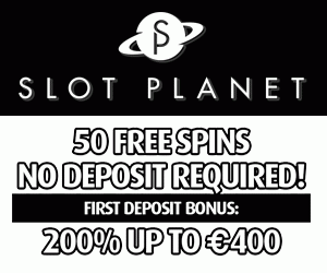 Slot Planet casino 50 free spins