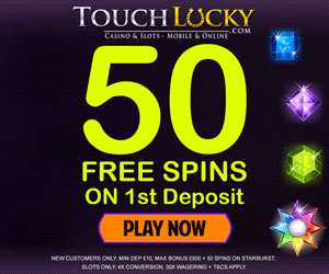 Touch Lucky free spins no deposit